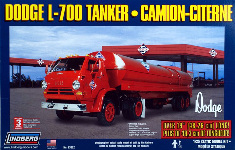 Lindberg Dodge L-700 Tanker (1:25)