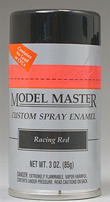 Model Master Enamel Spray Paint - Racing Red (85g)