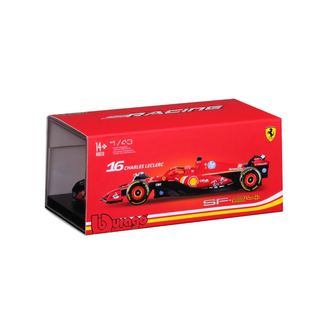 Bburago Formula Racing - Ferrari SF-24 - #16 Charles Leclerc (1:43)