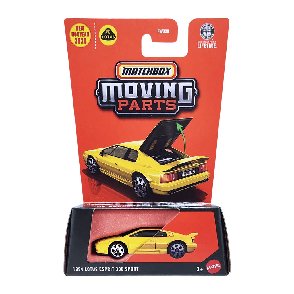 Matchbox Moving Parts 1994 Lotus Esprit 300 Sport (1:64)