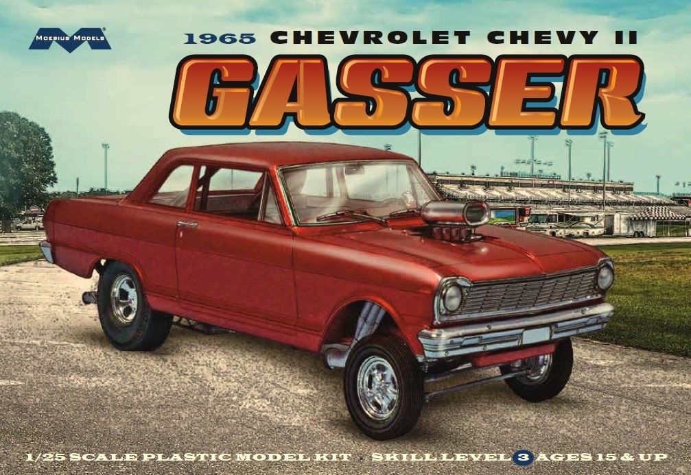 Moebius Models 1965 Chevrolet Chevy II Gasser (1:25)