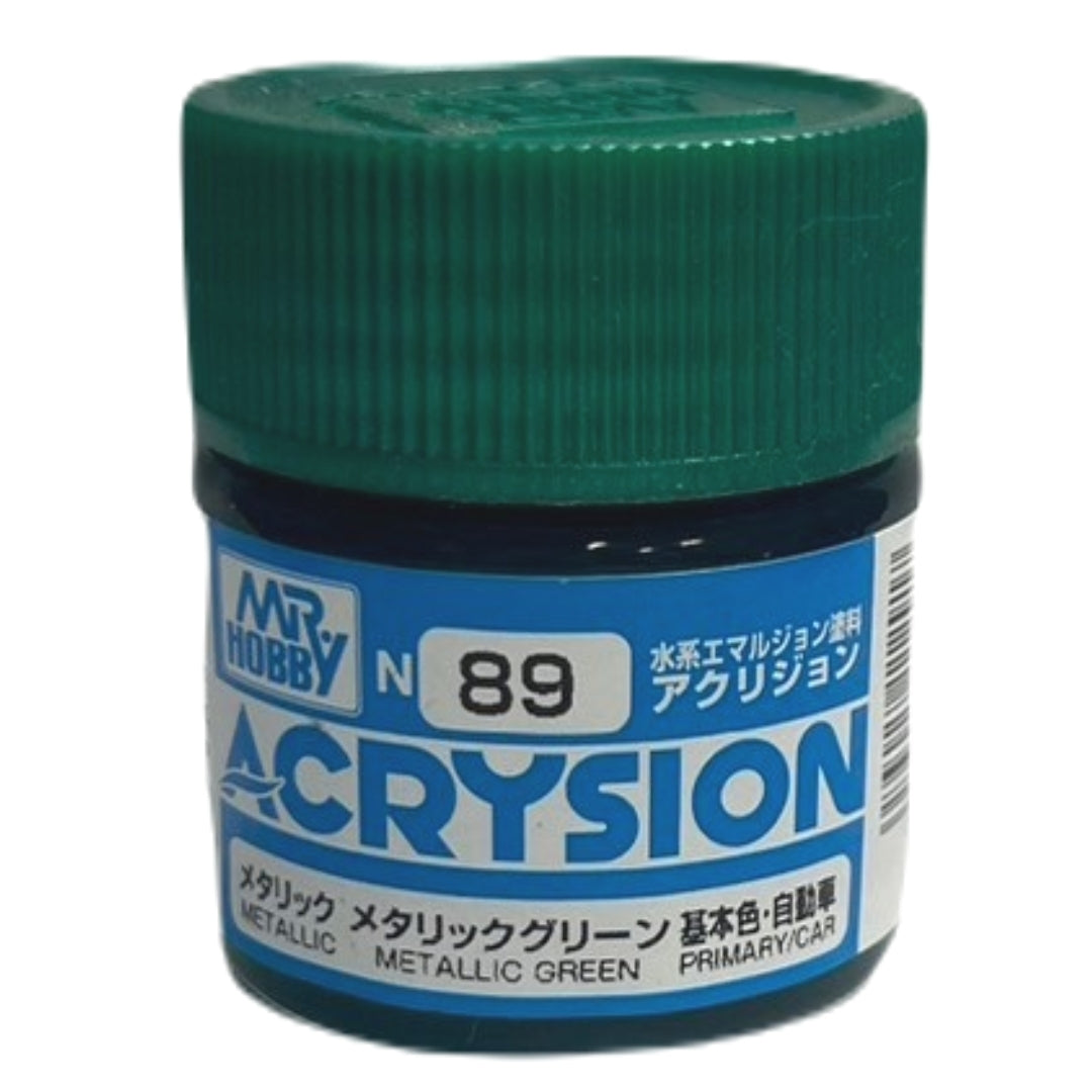 Mr. Hobby Acrysion N89 - Metallic Green (10ml)