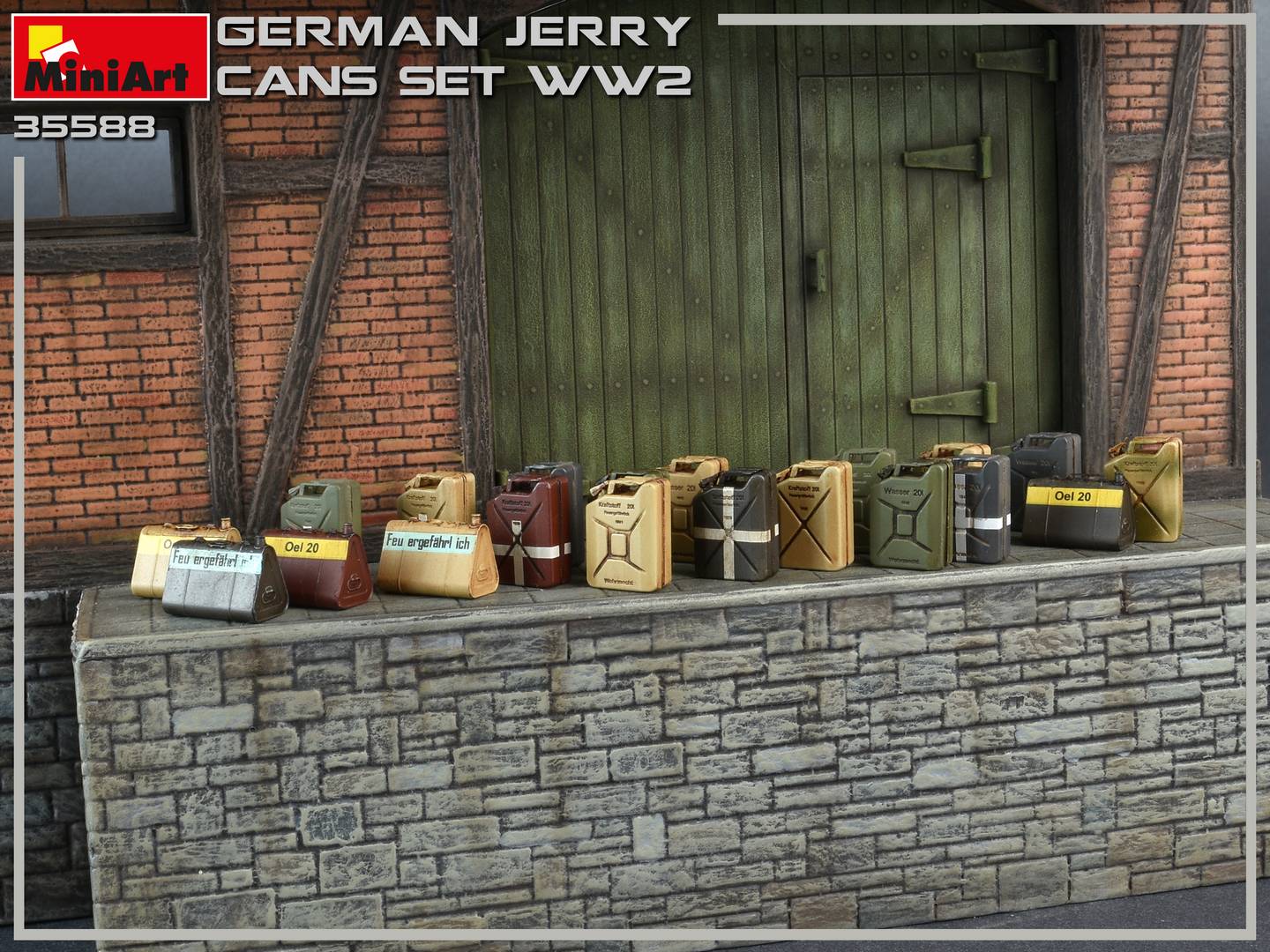 MiniArt German Jerry Cans WWII (1:35)