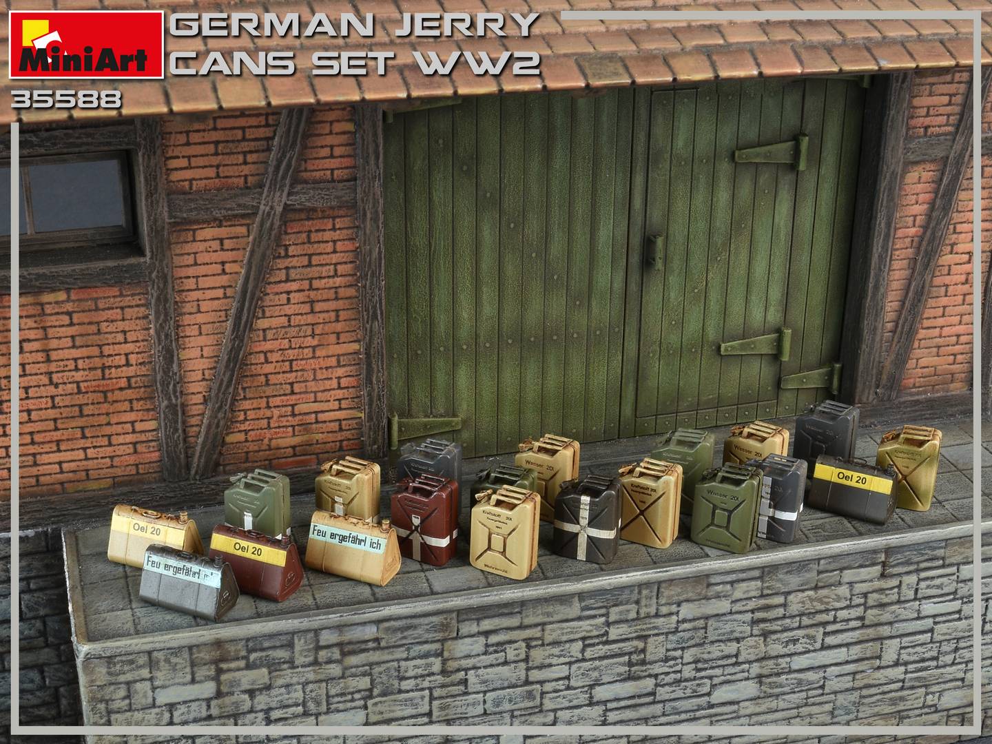 MiniArt German Jerry Cans WWII (1:35)