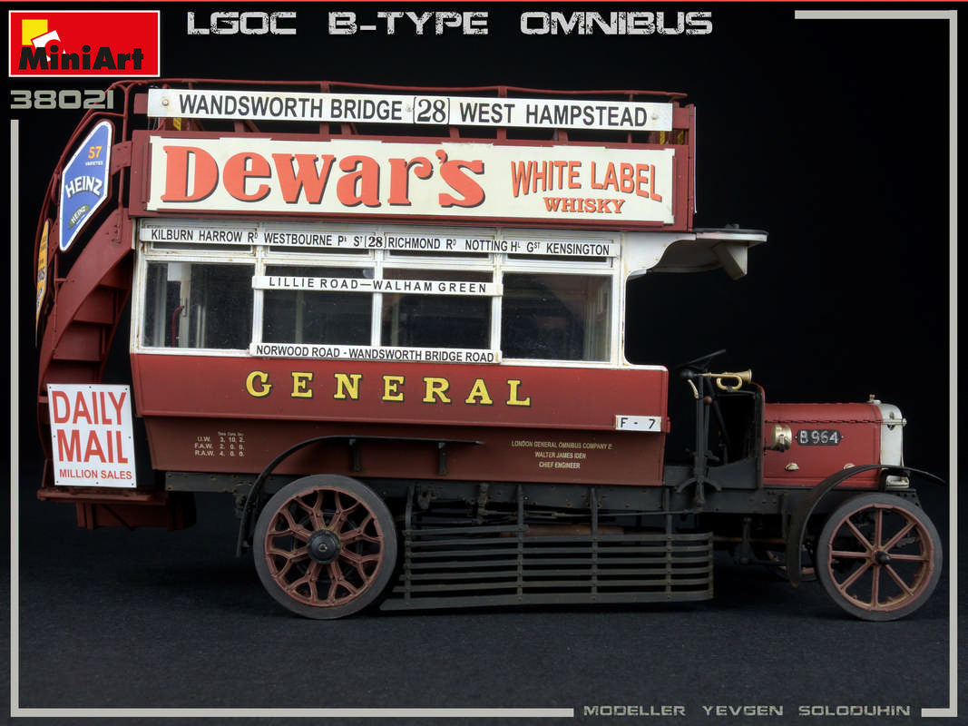 MiniArt LGOC B-Type London Omnibus (1:35)