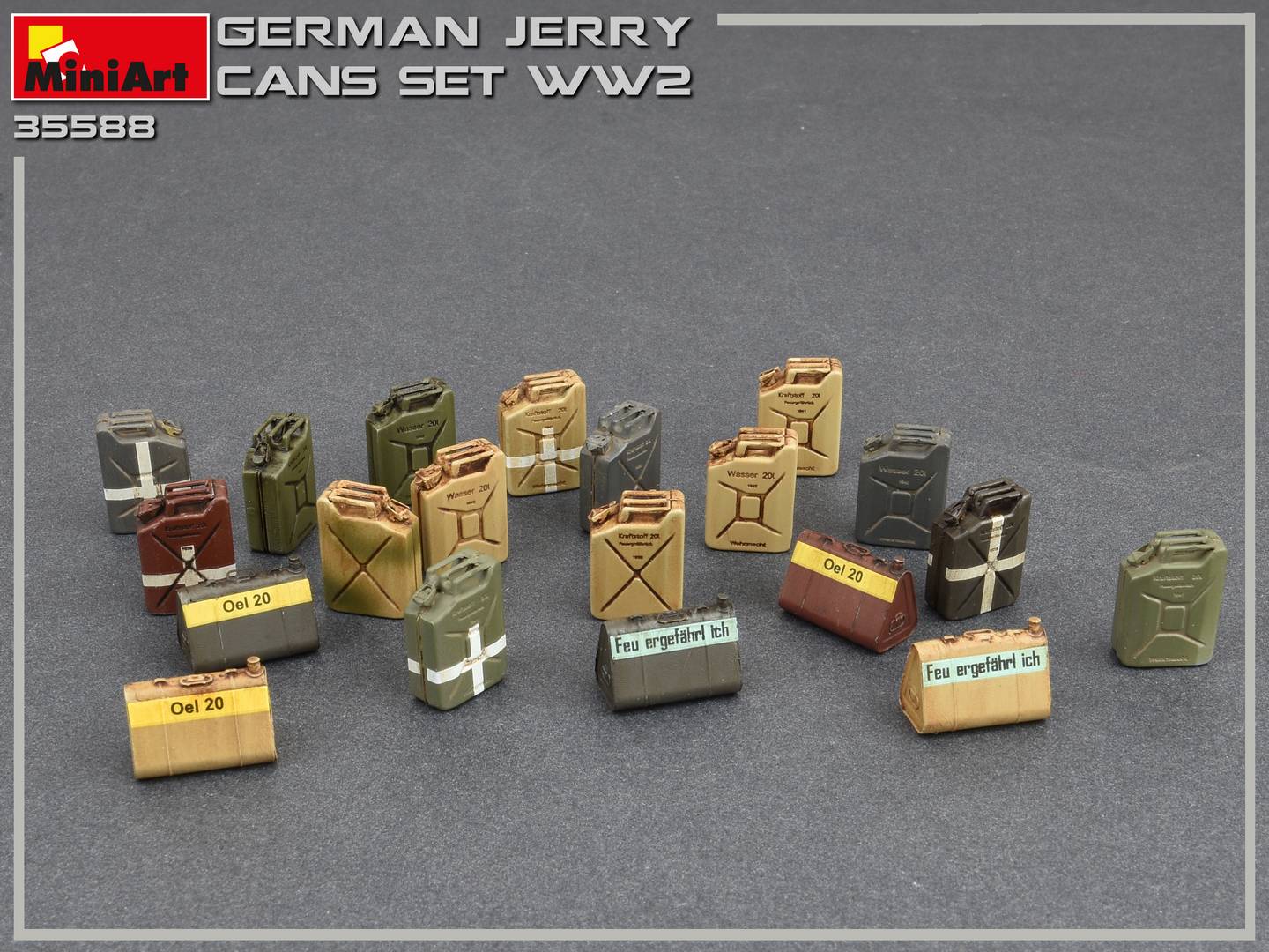 MiniArt German Jerry Cans WWII (1:35)