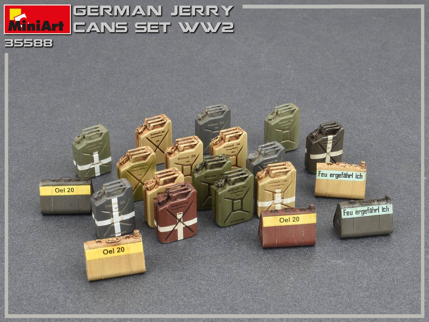 MiniArt German Jerry Cans WWII (1:35)