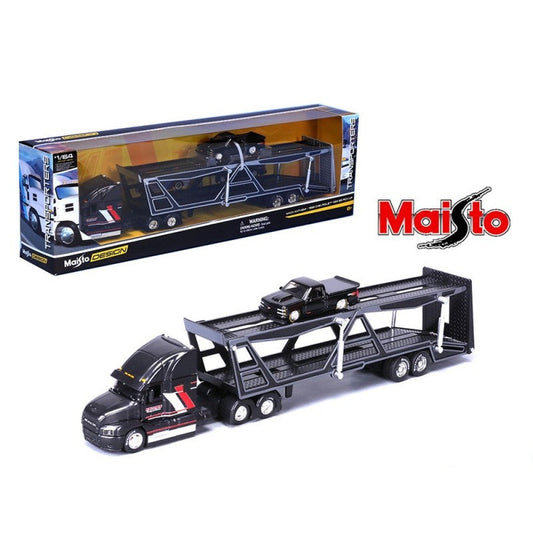 Maisto Design Transporters Mack Anthem / 1993 Chevrolet 454 SS Pick-Up (1:64)