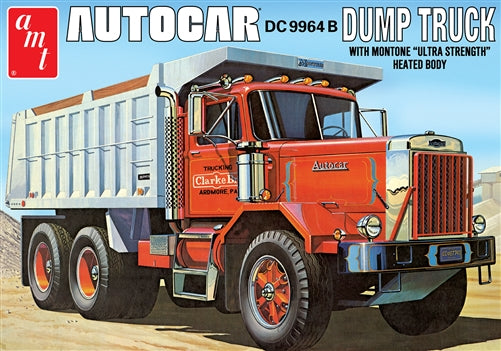 AMT Autocar DC-9964B Dump Truck with Monotone "Ultra Strength" Heated Body (1:25)