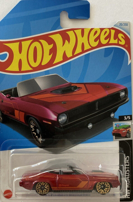 Hot Wheels '70 Plymouth Barracuda - Red (1:64)