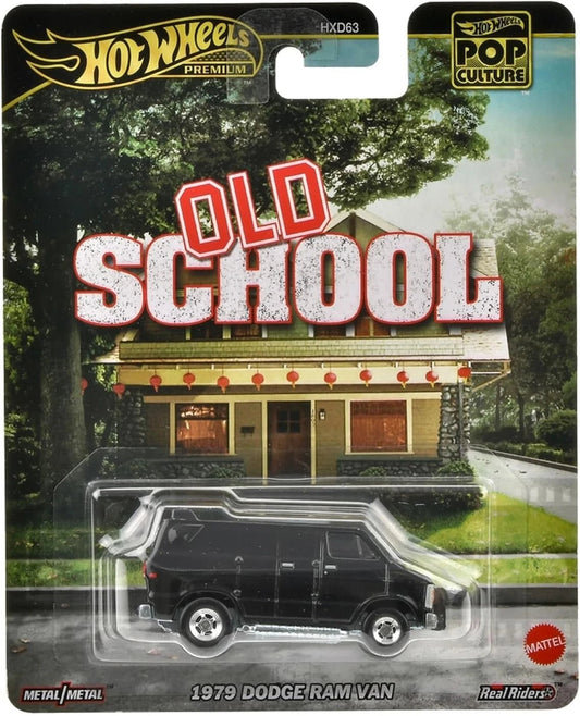 Hot Wheels Premium Pop Culture Old School 1979 Dodge Ram Van (1:64)