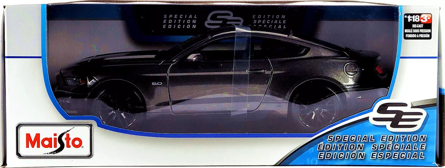 Maisto Special Edition 2015 Ford Mustang GT - Grey (1:18)