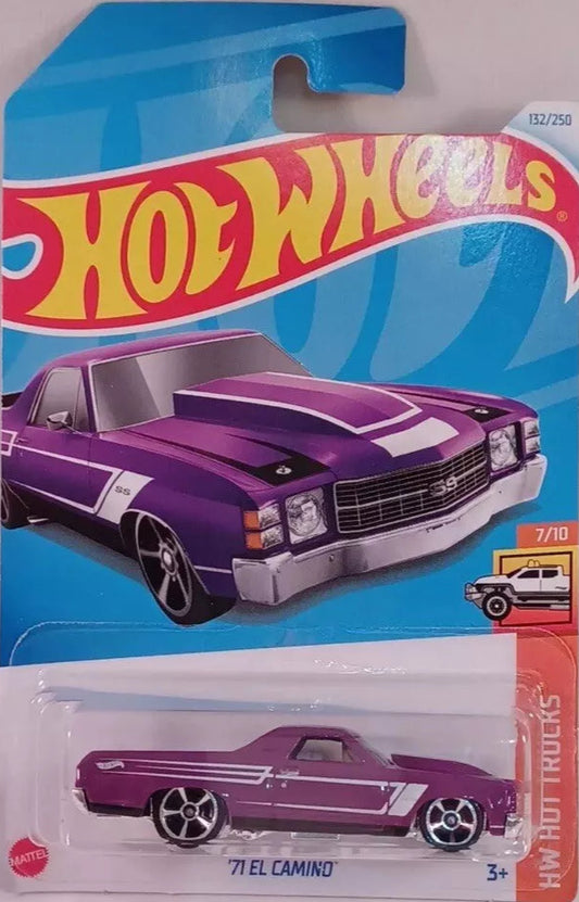 Hot Wheels '71 El Camino - Purple (1:64)