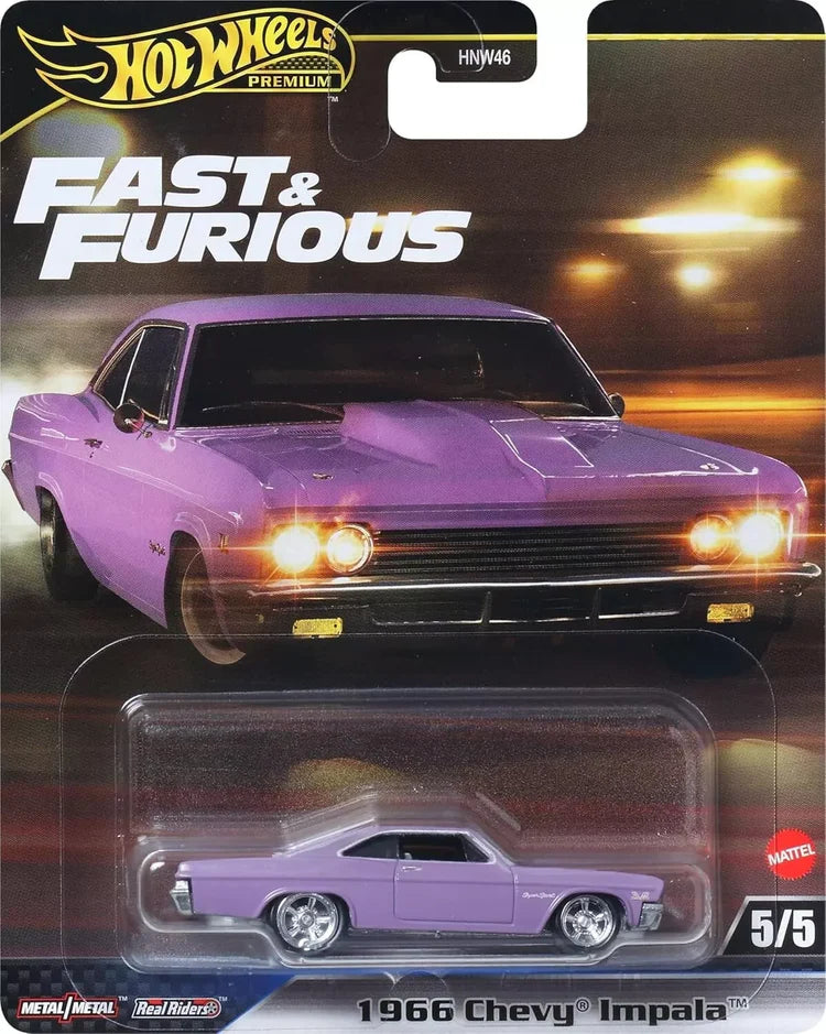 Hot Wheels Premium Fast & Furious 1966 Chevy Impala (1:64)