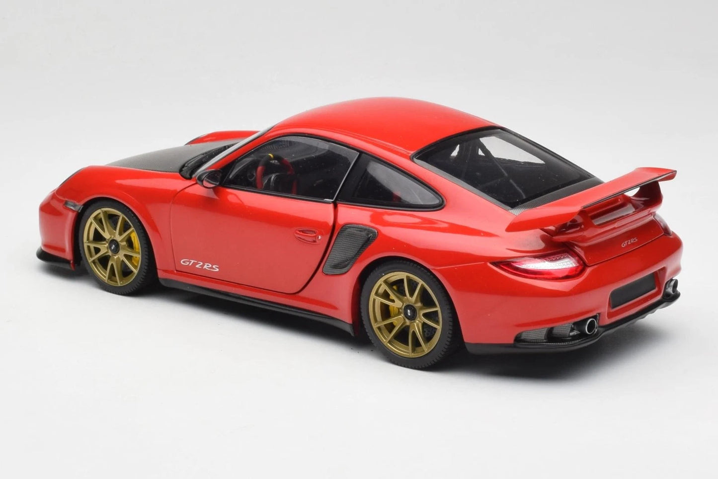 Minichamps 2011 Porsche GT2 RS - Red with Gold Wheels (1:18)