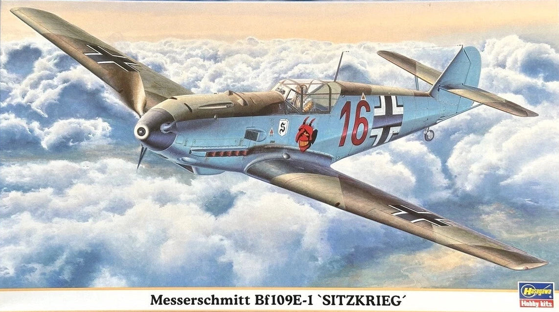 Hasegawa Messerschmitt Bf109E-1 'Sitzkrieg' (1:48)