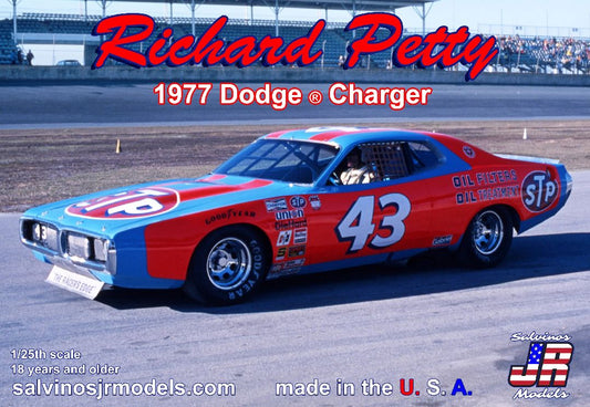 Salvinos JR Models Richard Petty 1977 Dodge Charger (1:25)