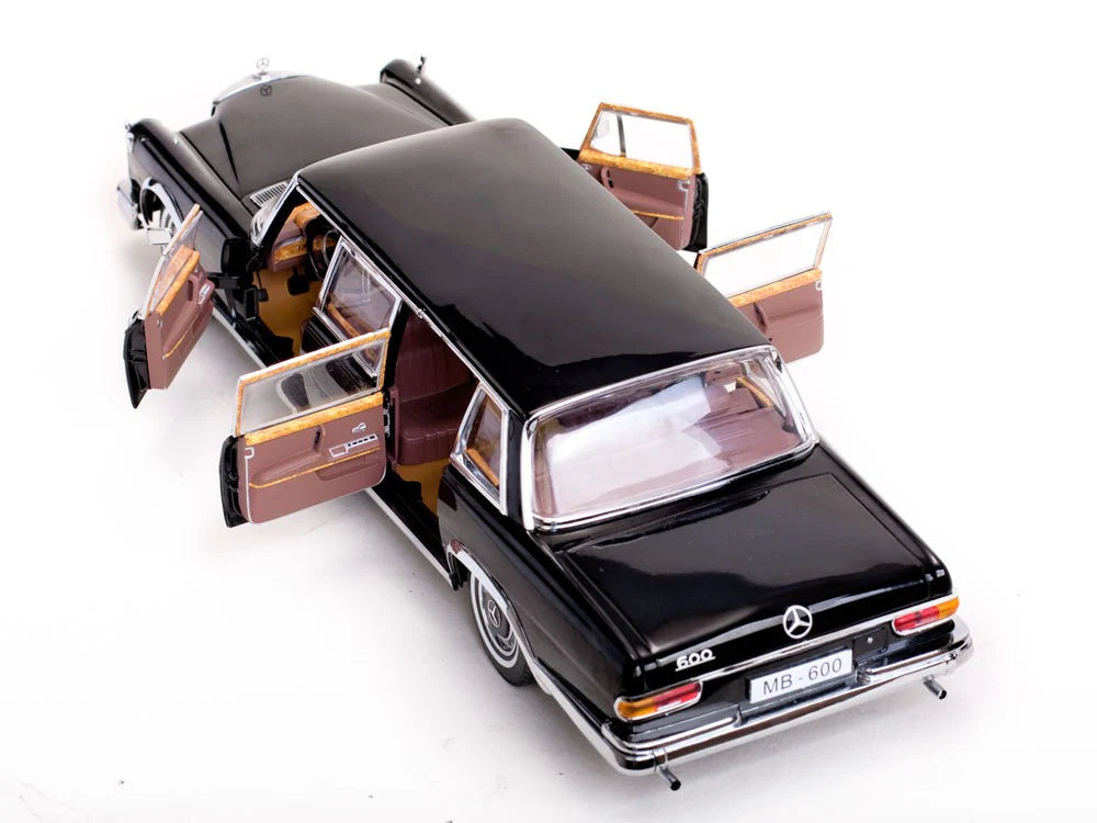 Sun Star 1966 Mercedes-Benz 600 - Black (1:18)