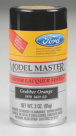 Model Master Lacquer Spray Paint - Grabber Orange (85g)