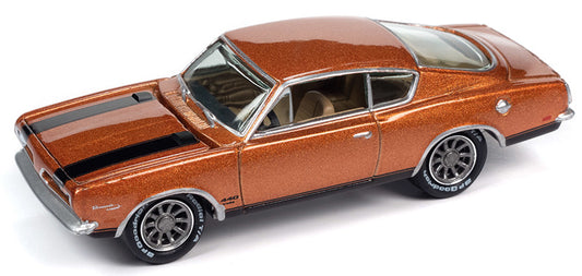 Johnny Lightning 1969 Plymouth Barracuda - Bronze Fire (1:64)