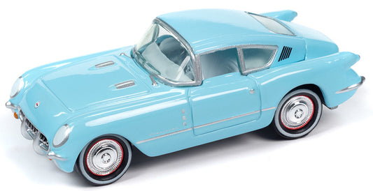 Johnny Lightning 1954 Chevy Corvair Concept - Custom Sky Blue (1:64)