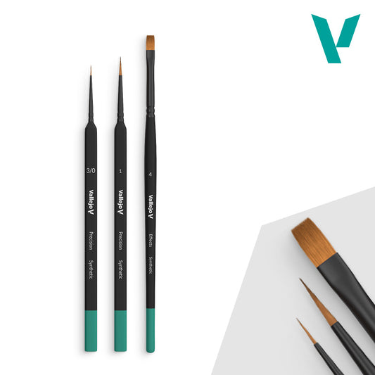 Vallejo Brushes - Synthetic - Starter Set