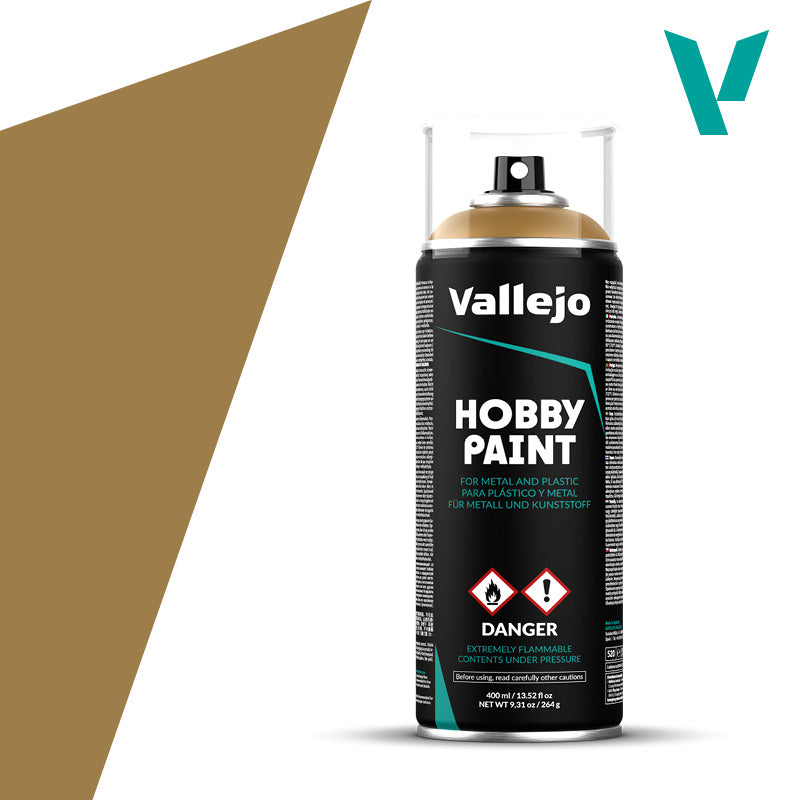 Vallejo Hobby Paint - Desert Yellow (400ml)