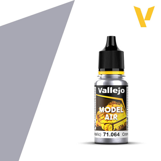 Vallejo Model Air - Chrome (Metallic) (18ml)