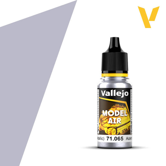 Vallejo Model Air - Steel (Metallic) (18ml)
