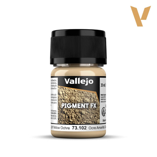 Vallejo Pigment FX - Light Yellow Ochre (35ml)