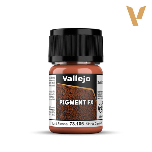 Vallejo Pigment FX - Burnt Sienna (35ml)