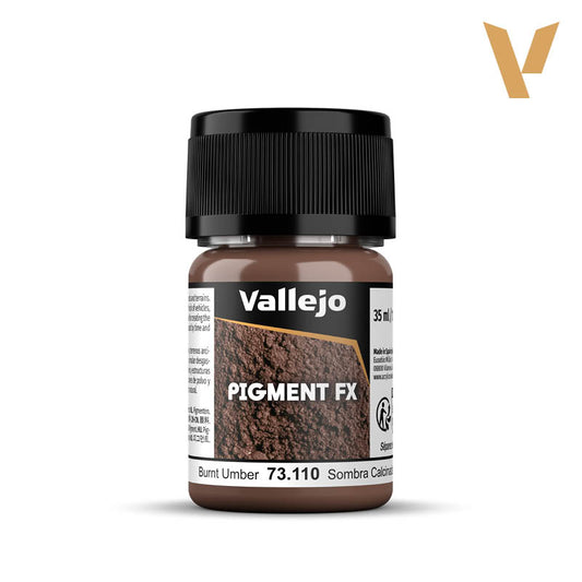 Vallejo Pigment FX - Burnt Umber (35ml)