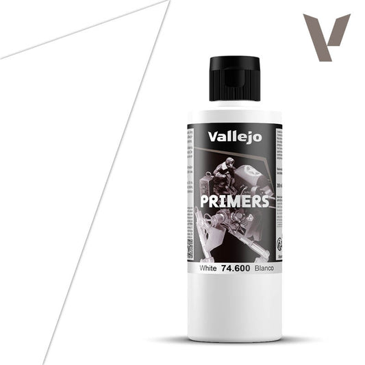 Vallejo Primers - White (200ml)