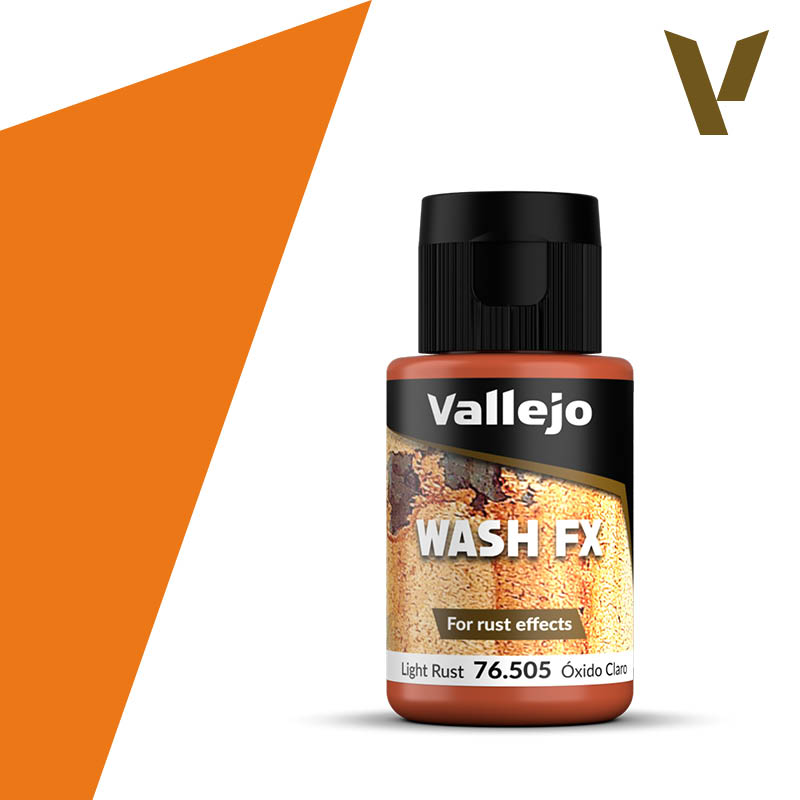 Vallejo Wash FX - Light Rust (35ml)
