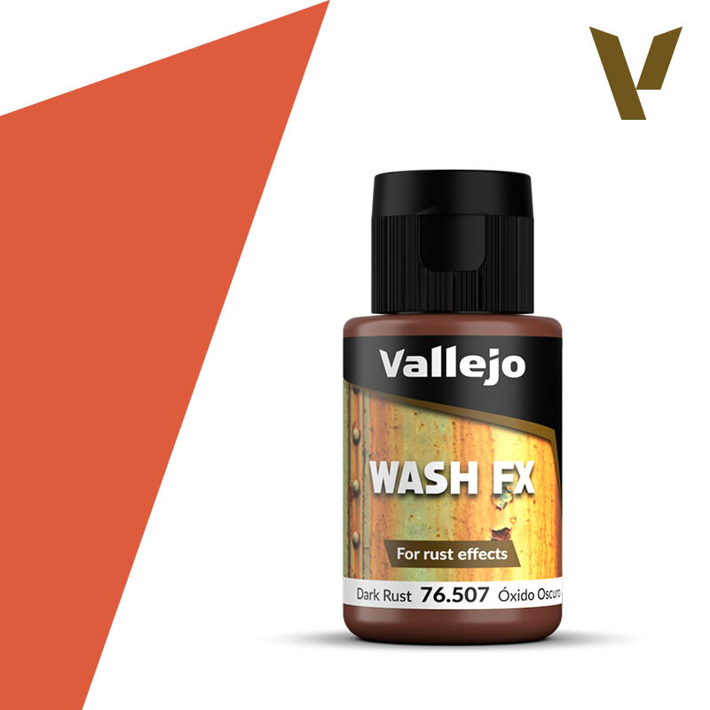 Vallejo Wash FX - Dark Rust (35ml)