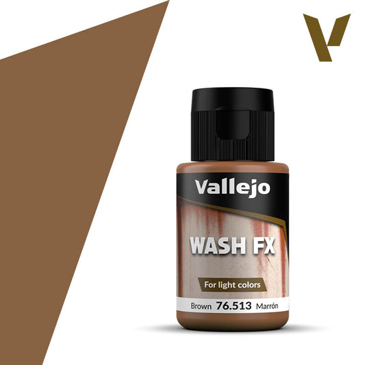 Vallejo Wash FX - Brown (35ml)