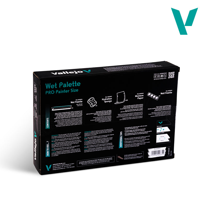 Vallejo Wet Palette Pro Painter Size